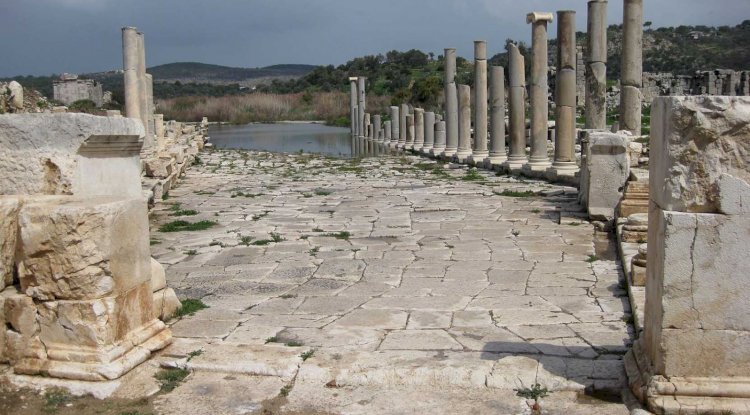 Patara Antik Kenti - Patara Antik Kenti Yürüyüş Yolu