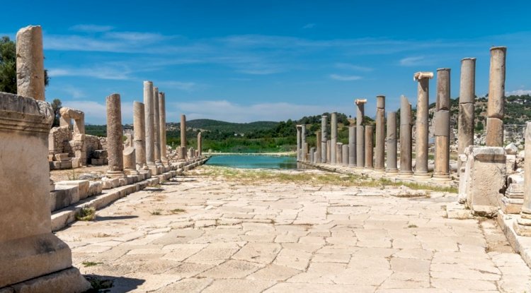 Patara Antik Kenti Likya Yürüyüş Yolu - Cumhuriyet Meydanı