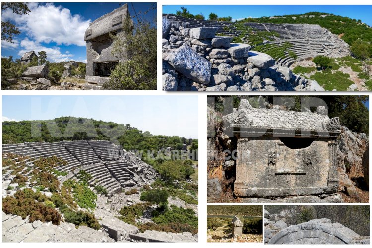 Kaş Kültür Varlıkları - Anıt Yapılar - Arkeolojik Sit Alanları - Doğal Koruma Alanları
